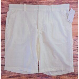 Nike Golf Dri-Fit Mens Standard Fit Shorts 36 NEW NWT White
